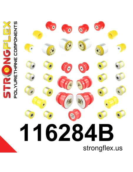 116284B: Full suspension polyurethane bush kit AMG