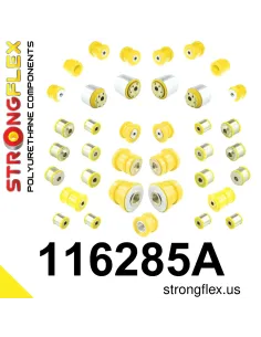 116285A: Full suspension polyurethane bush kit RWD SPORT