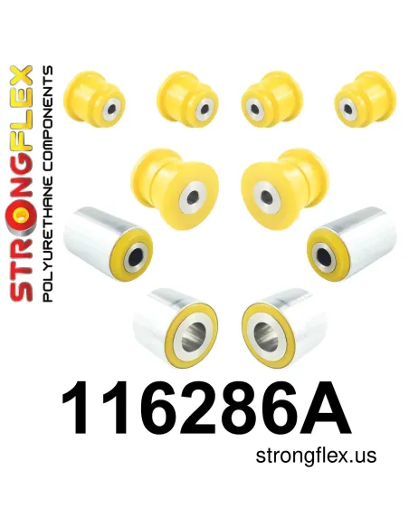 116286A: Front suspension bush kit SPORT