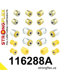 116288A: Rear suspension bush kit SPORT