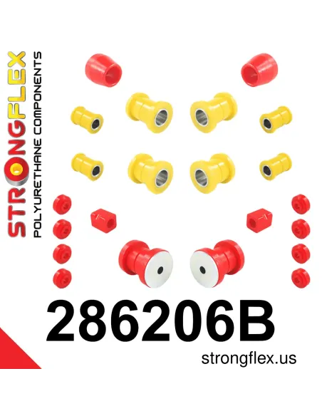 286206B: Rear suspension bush kit
