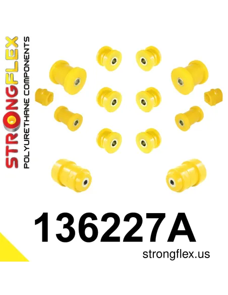 136227A: Full suspension polyurethane bush kit SPORT
