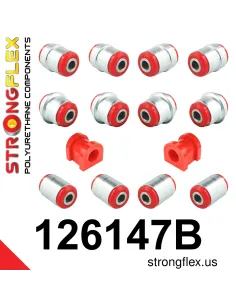 126147B: Rear suspension bush kit