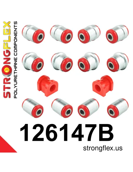 126147B: Rear suspension bush kit