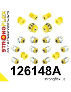 126148A: Full suspension polyurethane bush kit SPORT