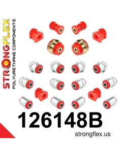 126148B: Full suspension polyurethane bush kit