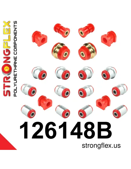 126148B: Full suspension polyurethane bush kit