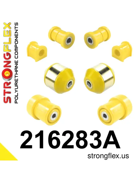 216283A: Suspension bush kit front and rear SPORT