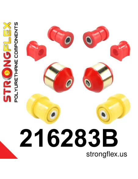 216283B: Suspension bush kit front and rear