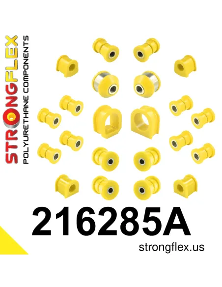 216285A: Full suspension bush kit SPORT